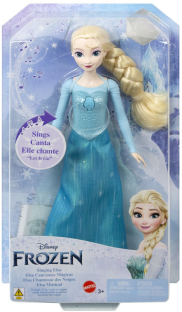 Акція на Кукла-принцесса Disney Frozen Поющая Эльза (англ. версия) (HLW55) від Stylus