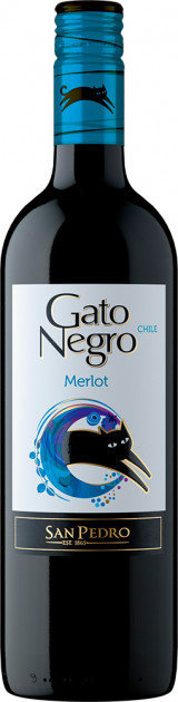 Акція на Вино Merlot Gato Negro красное сухое San Pedro 0.75л (PRA7804300120603) від Stylus