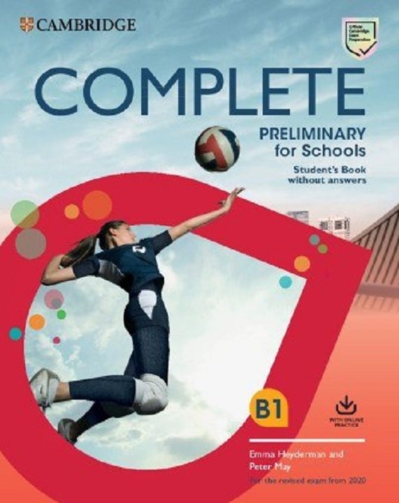 Complete Preliminary for Schools: Student's Pack (Student's Book with Online Practice)
Complete Preliminary for Schools: Student's Pack (Student's Book with Online Practice)