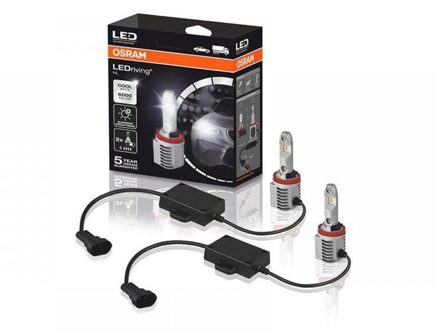 Акция на Лампы светодиодные Osram 65211CW LEDriving H11 14W 12-24V 6000K от Stylus