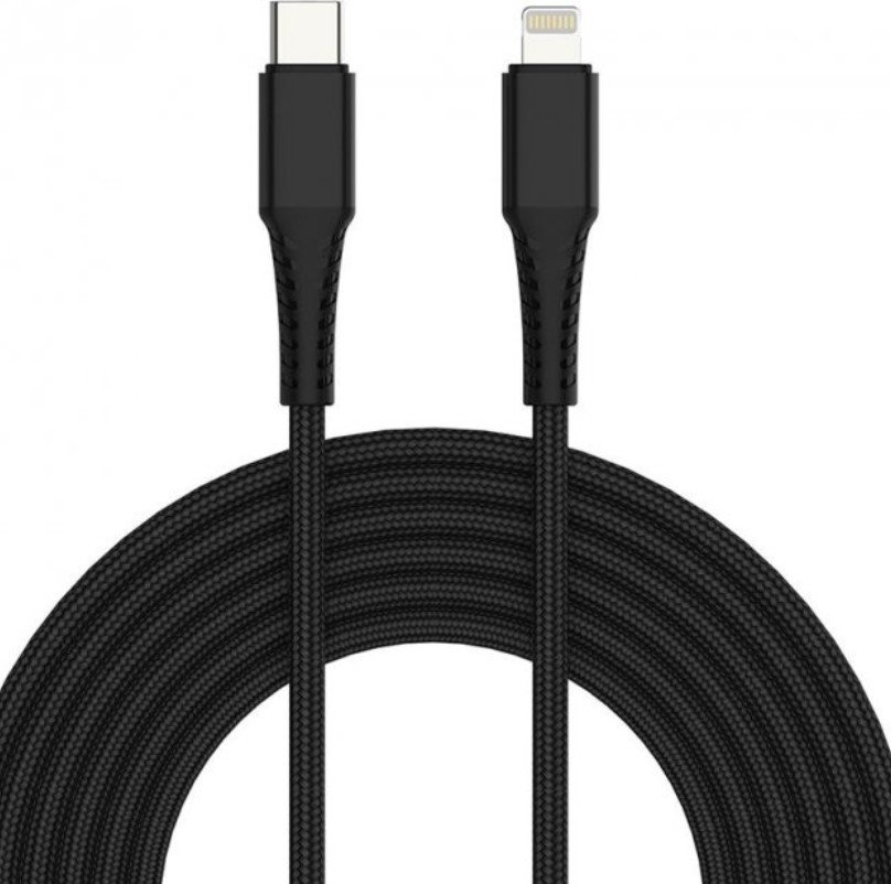 Акція на Gelius Cable USB-C to Lightning Pro G-Power Pd 18W 1m Black (GP-UC104) від Stylus