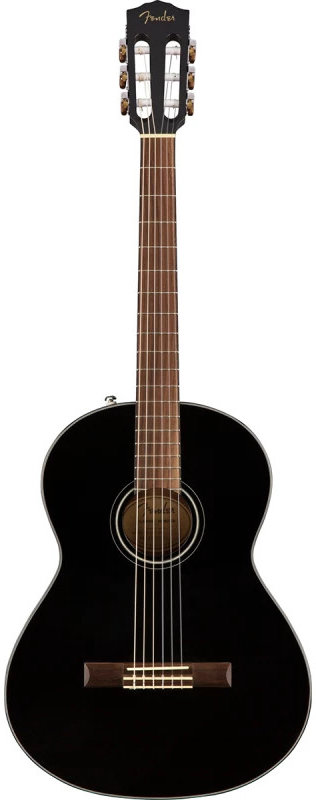 Акція на Гитара классическая Fender CN-60S Black Wn від Stylus