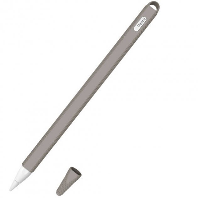 Акція на Чохол для стілусу Goojodoq Hybrid Ear Tpu для Apple Pencil 2 Grey (4001055094286GR) від Y.UA