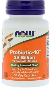 Акція на Now Foods Probiotic-10 25 billion 50 veg caps від Stylus