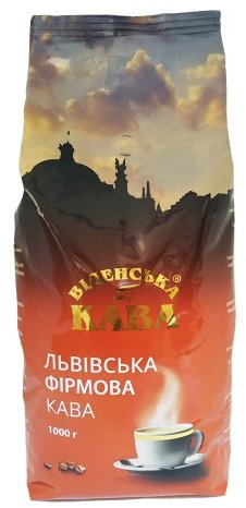 Акция на Кава Віденська кава Львівська Фірмова у зернах 1 кг (4820000373708) от Y.UA