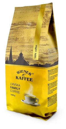 Акція на Кофе Віденська кава Lvivska Family в зернах 1 кг (4820000373883) від Stylus