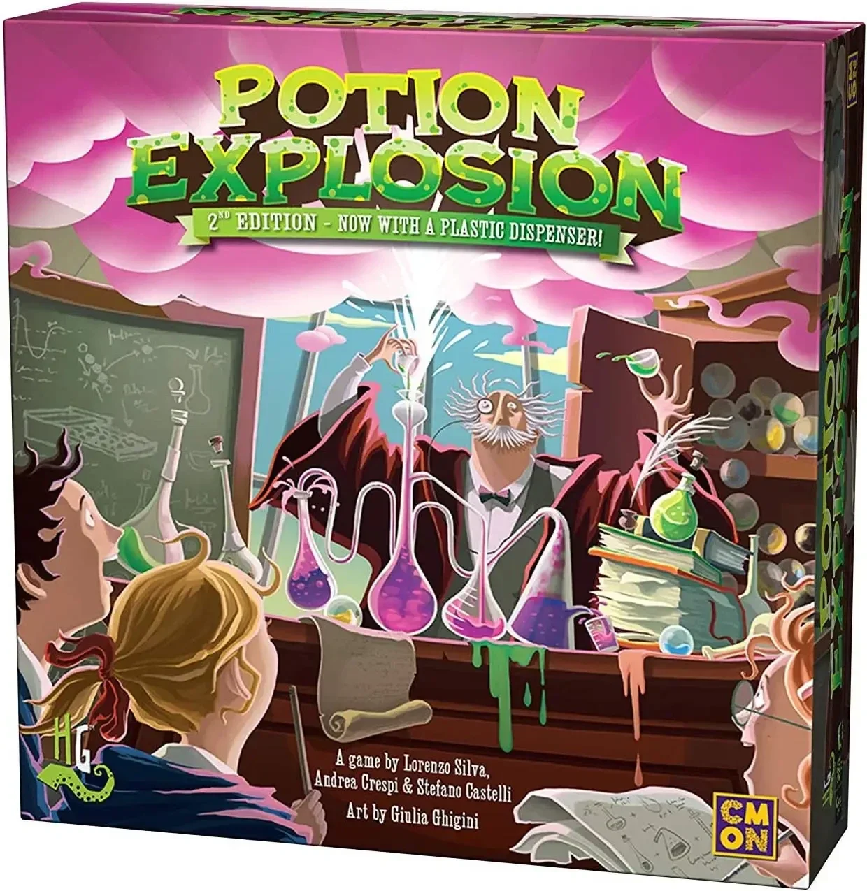 Акція на Настольная игра Horrible Guild Potion Explosion: 2nd Edition (Лаборатория или Взрывное зелье (англ.)) від Stylus