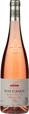 Акція на Вино Calvet Rosé d’Anjou розовое полусухое 0.75л (DDSAG1G035) від Stylus