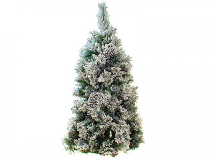 Акція на Рождественская заснеженная сосна высота 210 см диаметр 120 см (675-008) від Stylus