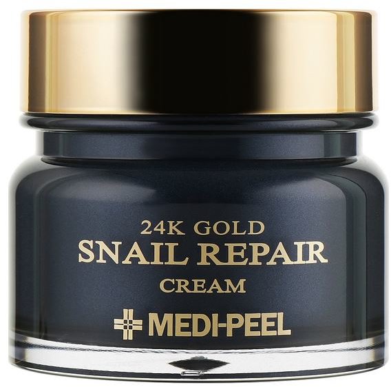 

Medi-Peel 24K Gold Snail Repair Cream Крем для обличчя з равликом та золотом 50 мл