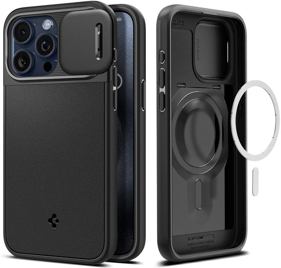 

Spigen Optik Armor MagFit Black (ACS06738) for iPhone 15 Pro