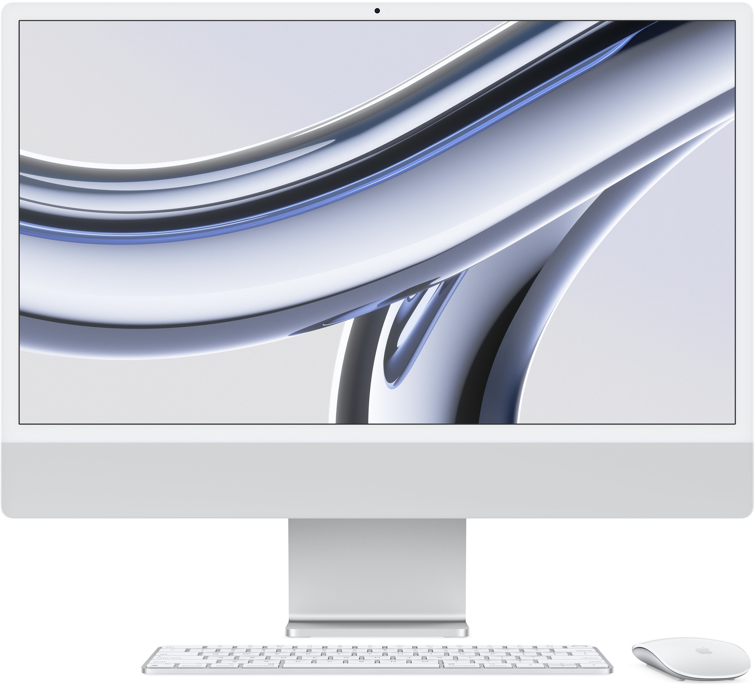 Акція на Apple iMac M3 24" 256GB 8GPU Silver (MQR93) 2023 від Stylus