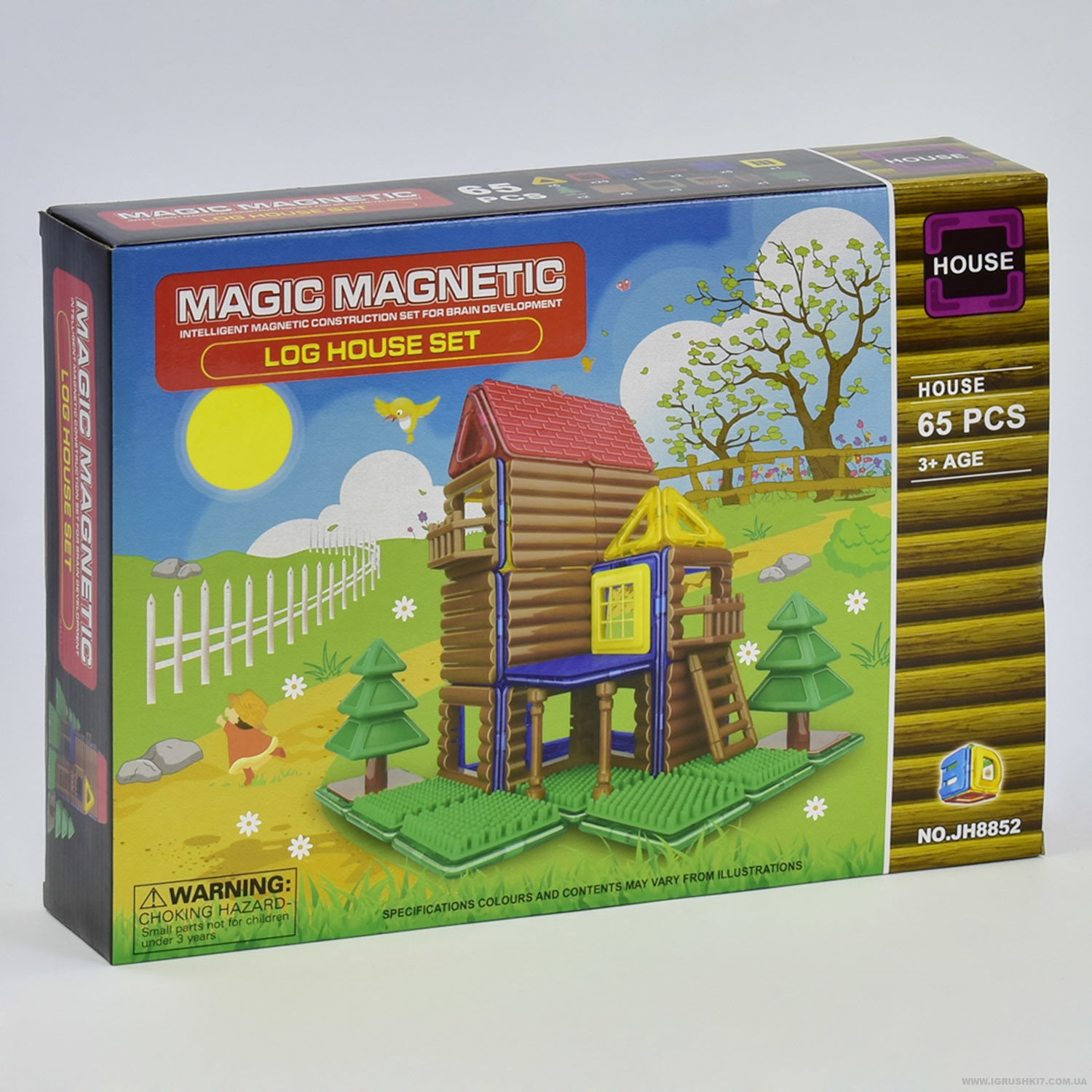 

Конструктор Magic Magnetic Будиночок (JH 8852)