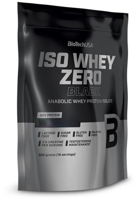

BioTech Iso Whey Zero Black 500 g /16 servings/ Chocolate