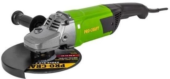 

Болгарка (кутова шліфувальна машина) ProCraft PW-2650