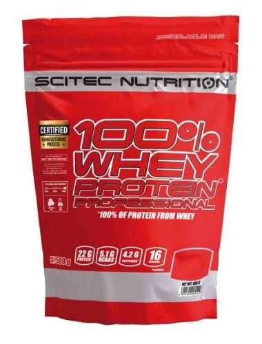 

Scitec Nutrition 100% Whey Protein Professional 500 g /16 servings/ Kiwi Banana