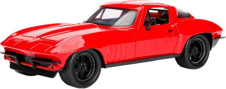 

Машина металлическая Jada Форсаж Chevrolet Corvette 1966 Красная 1:24 (253203010)