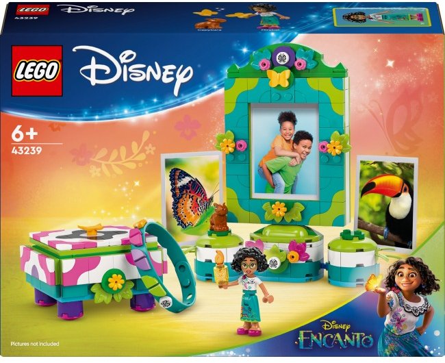 

Конструктор Lego Disney Classic Фоторамка и сундук для украшений Мирабель 334 детали (43239)