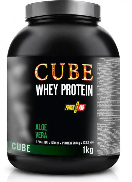 

Power Pro Cube Whey Protein 1000 g Aloe