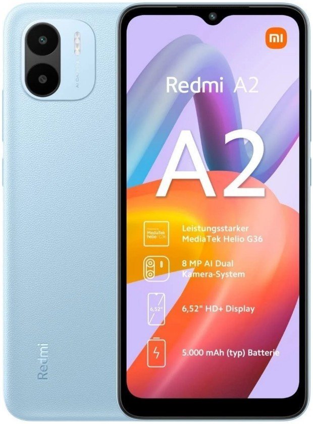 Акція на Xiaomi Redmi A2 2/32Gb Light Blue (Global) від Stylus