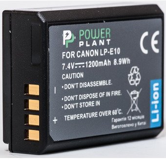 

Aккумулятор PowerPlant Canon LP-E10