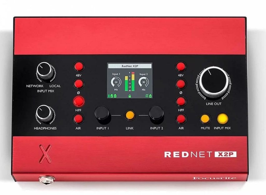 

Підсилювач мікрофонний Focusrite RedNet X2P