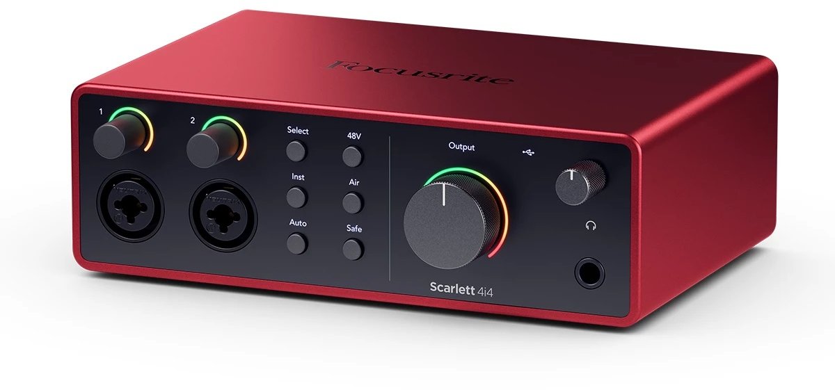 

Аудіоінтерфейс Focusrite Scarlett 4i4 4th Gen