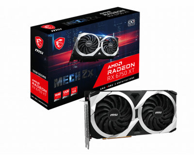 

Msi Radeon Rx 6750 Xt Mech 2X 12G Oc