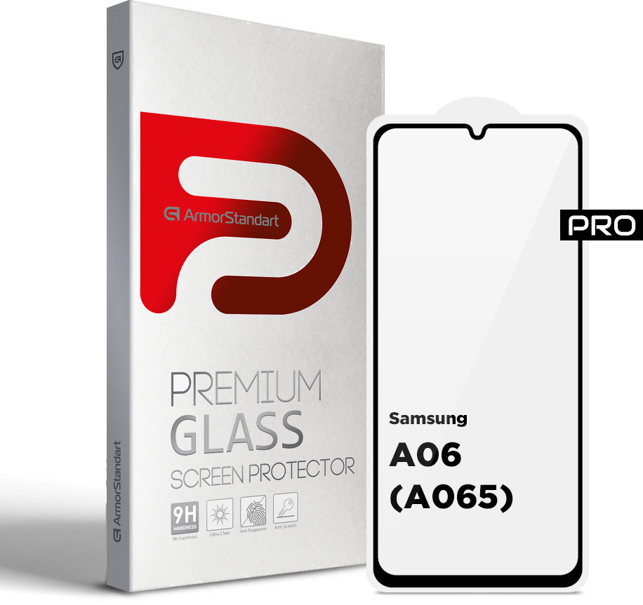 

ArmorStandart Tempered Glass Pro Black for Samsung A065 Galaxy A06 (ARM80170)