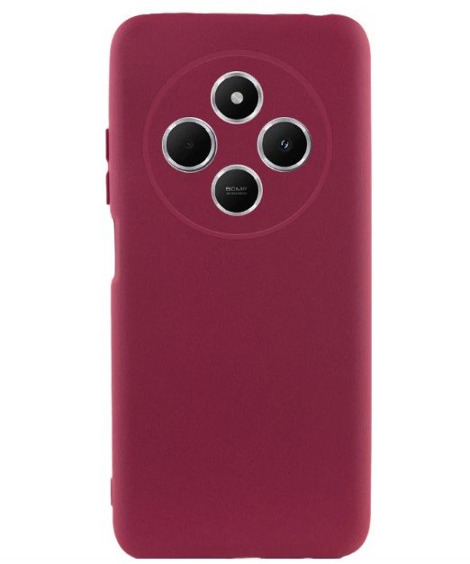 

Tpu Case Getman Liquid Silk Full Camera Marsala для Xiaomi Redmi 14C / Poco C75