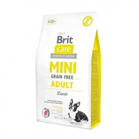 Акція на Сухой корм Brit Care Mini Gf Adult Lamb для собак малых пород Ягненок 2 кг +3 паучи 85 г (2700000049426) від Stylus