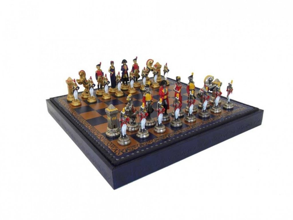 Акція на Набор шахматы+нарды+шашки Наполеон Italfama золото/черный, 48x48, вес 7,6 кг (1957222GN) від Stylus