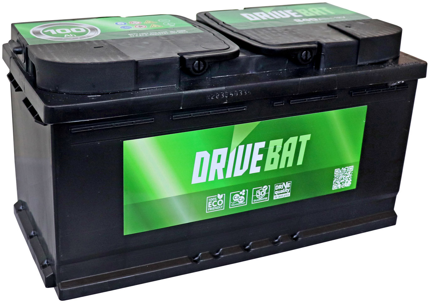 Акція на Автомобільний акумулятор Drivebat Premium 6СТ-100 Е від Y.UA