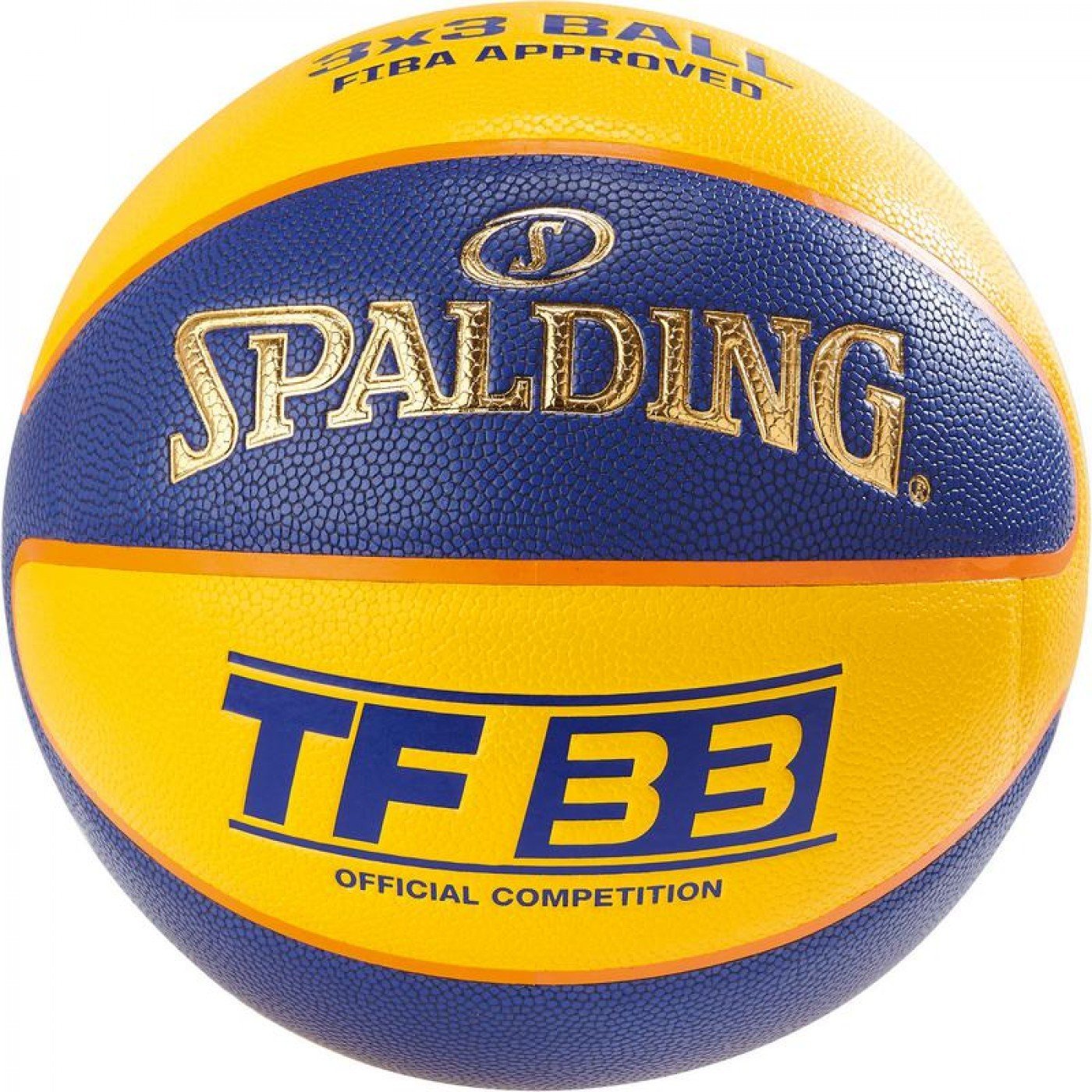 

Spalding TF-33 IN/OUT Fiba баскетбольный размер 6 сине-желтый (3001565000016)