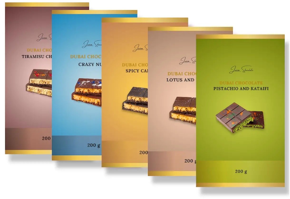 

Набір шоколаду Дубайський Laviva Chocolate Dubai Chocolate Super set 1 кг (UA-0100)