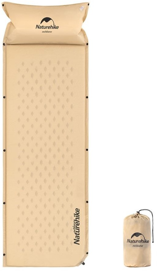 

Килимок самонадувний Naturehike NH15Q002-D з подушкою 25 мм (6927595782576)