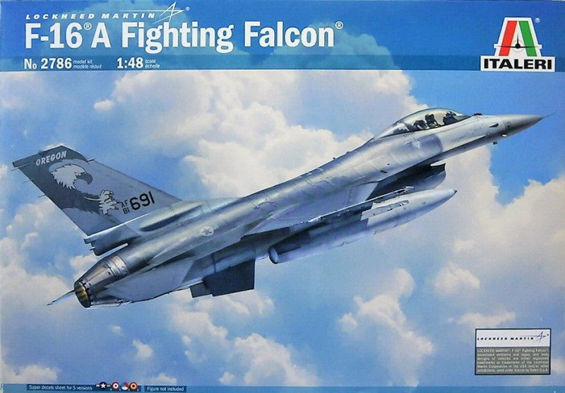 

Истребитель Italeri F-16 A Fighting Falcon