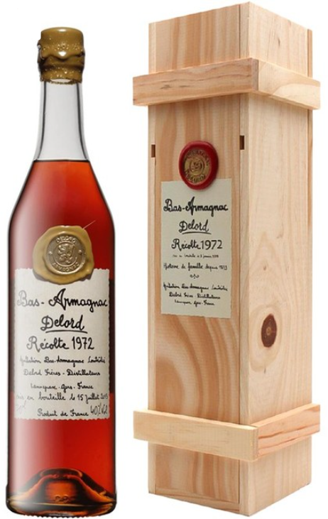 Акція на Арманьяк Delord Bas-Armagnac 1972 wooden box 40 % 0.7 л (WHS3324113719725) від Stylus