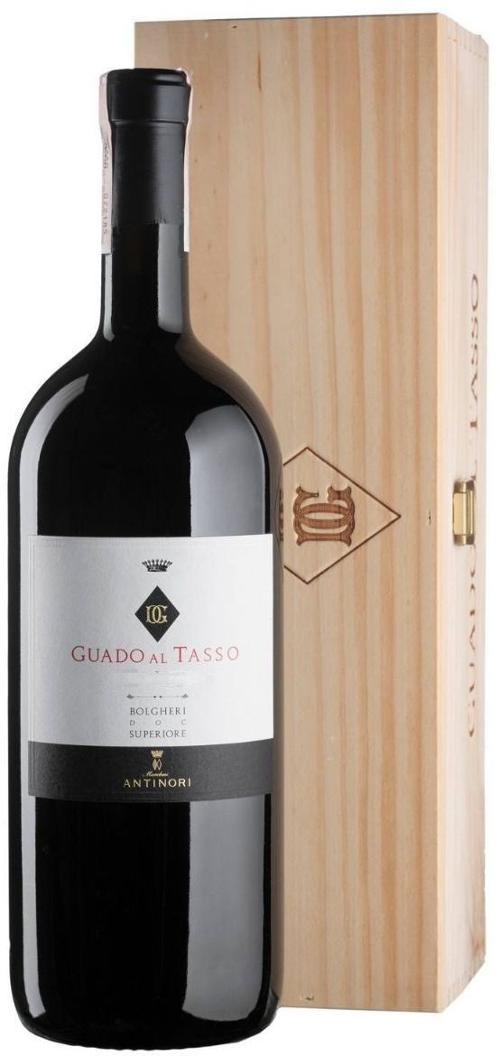 

Вино Antinori Guado al Tasso Bolgheri Superiore 2020 красное сухое wooden box 1.5 л (BWR8193)