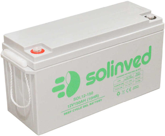 

Акумуляторна батарея Solinved 12V 150Ah, Gel