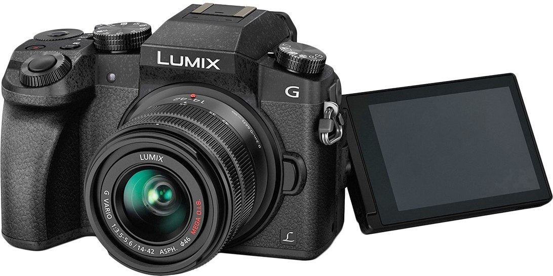 

Panasonic Lumix DMC-G7 kit (14-42mm) Black Ua