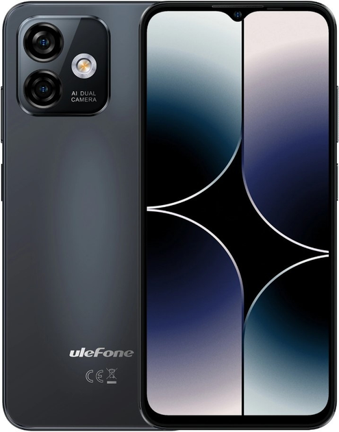 Акція на Ulefone Note 16 Pro 8/128GB Meteorite Black (UA UCRF) від Y.UA