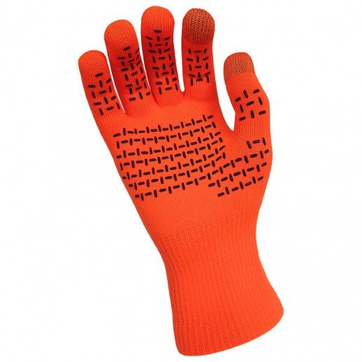 Акція на Чоловічі рукавички DexShell ThermFit Gloves водонепроникні оранжеві L (DG326TS-BOL) від Y.UA