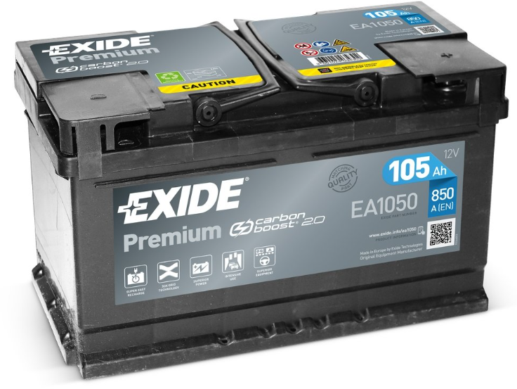 

Автомобільний акумулятор Exide EA1050