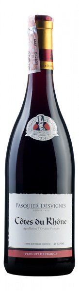 Акція на Вино Pasquier Desvignes Cotes du Rhone Rouge красное сухое 0.75л (VTS1312540) від Stylus