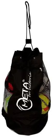 

Сумка-мішок для м'ячів Meta Soccer Ball Bag чорна Уні 10-12 м'ячів (1912150210)