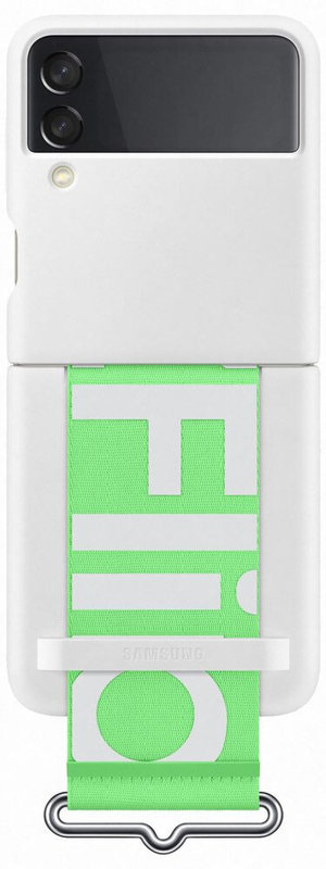 

Samsung Silicone with Strap Cover White (EF-GF711TWEGRU) for Samsung F711 Galaxy Flip 3