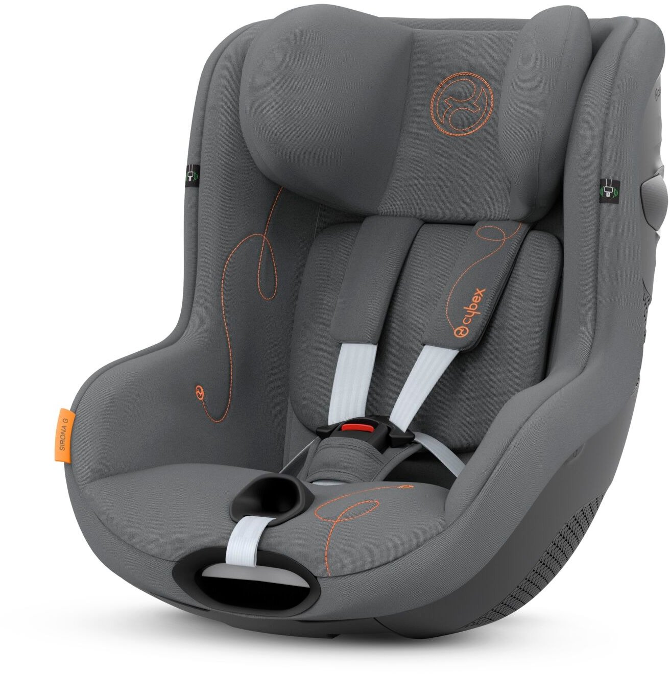 Акція на Автокресло Cybex Sirona G i-Size Lava Grey (523001205) від Stylus