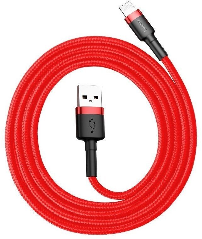 Акція на Baseus Usb Cable to Lightning 2A 3m Red (CALKLF-R09) від Stylus