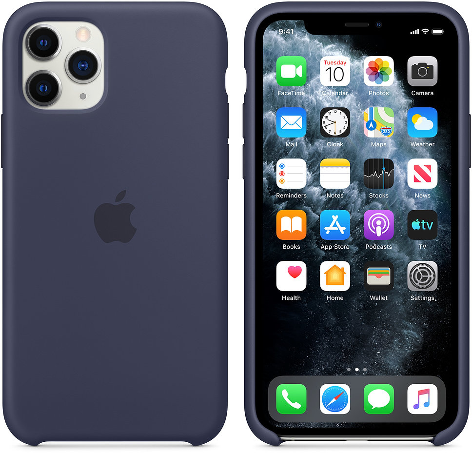 

Apple Silicone Case Midnight Blue (MWYJ2) for iPhone 11 Pro